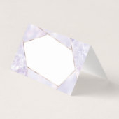 Cartes de tentes géométriques violettes | Cartes M (Back)