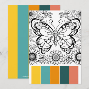 Cartes de thérapie artistique créative Coloration 