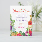 Cartes de Tiki Aloha Luau de Fête de la mariée de (Debout devant)