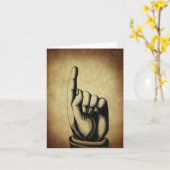 Cartes de timbre vintages (Fleur jaune)