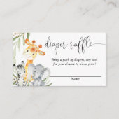 Cartes de tombola neutres de couche pour les anima (Devant)