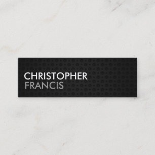 Cartes de ton en métal deux de tungstène mini