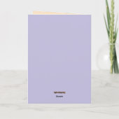 Cartes de Tulipes Papillon (Dos)