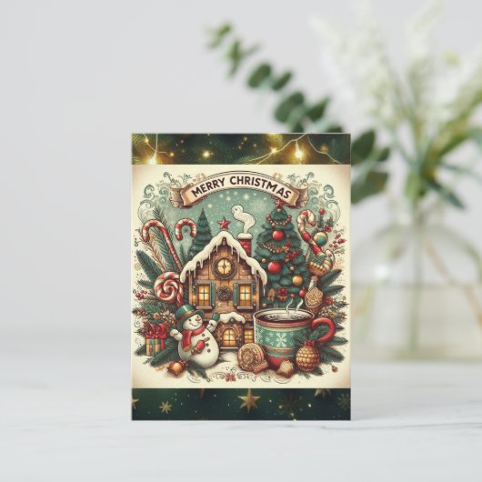 Cartes de vacances (Debout devant)