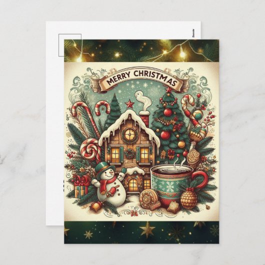 Cartes de vacances (Devant / Derrière)