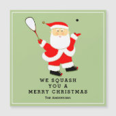 Cartes de vacances drôles de squash (Devant)