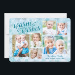 Cartes de vacances en collage Winter Whimsy<br><div class="desc">Célébrez la saison avec cette carte de vacances moderne et élégante de Berry Berry Sweet.</div>
