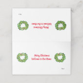 Cartes de vacances : Joyeux Noël (Extérieur déplié)