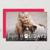 Cartes de vacances pour animaux de compagnie EDITA (Devant / Derrière)