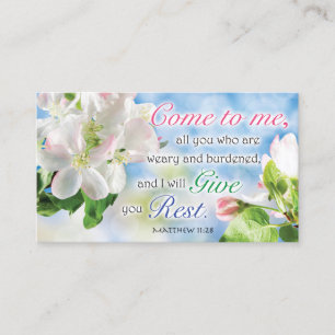 Cartes de versets bibliques - Cartes de motivation