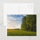 Cartes de versets bibliques | Cartes de scriptures (Devant / Derrière)