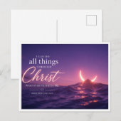 Cartes de versets bibliques | Cartes de scriptures (Devant / Derrière)