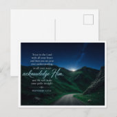 Cartes de versets bibliques | Cartes de scriptures (Devant / Derrière)