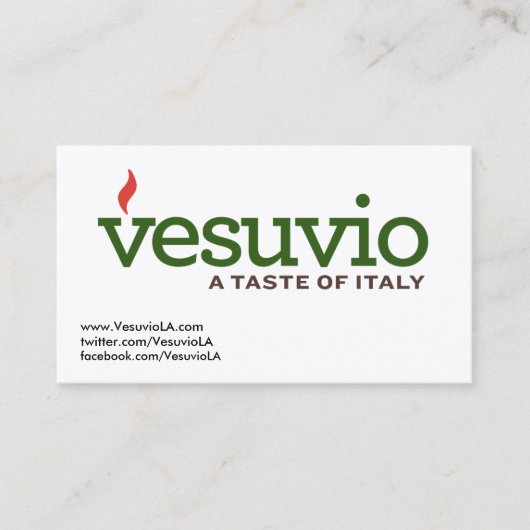 CARTES DE VESUVIO (Devant)