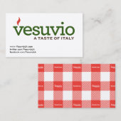 CARTES DE VESUVIO (Devant / Derrière)