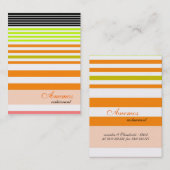  cartes de visite (Devant / Derrière)