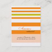  cartes de visite (Dos)