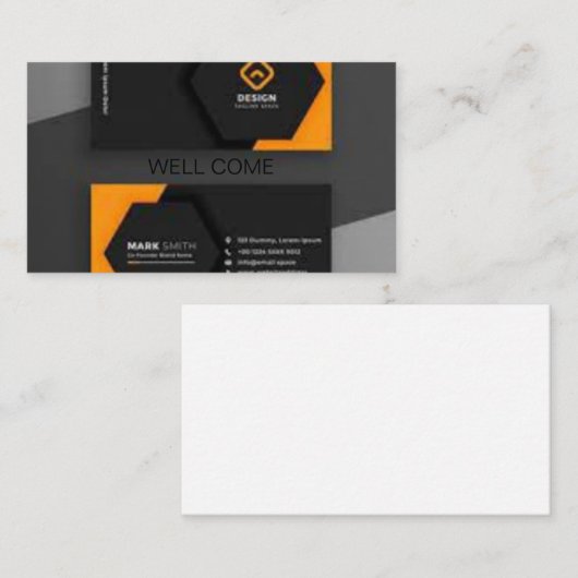  CARTES DE VISITE (Devant / Derrière)