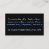 Cartes de visite (Dos)