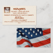 Cartes de visite (Devant / Derrière)