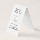 Cartes de visite (Devant)