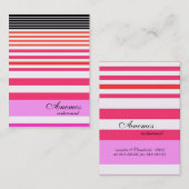  cartes de visite (Devant / Derrière)