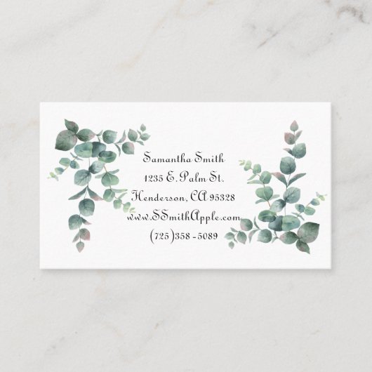 Cartes de visite (Devant)