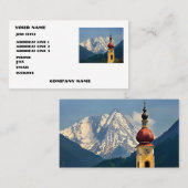 CARTES DE VISITE (Devant / Derrière)