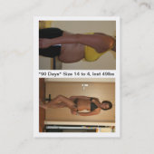 Cartes de visite (Dos)