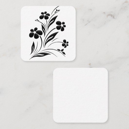 Cartes de visite (Devant / Derrière)