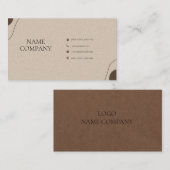  CARTES DE VISITE (Devant / Derrière)