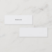 Cartes de visite (Devant / Derrière)