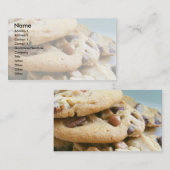 Cartes de visite 001 de biscuit (Devant / Derrière)