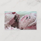 Cartes de visite 001 de crème glacée (Dos)
