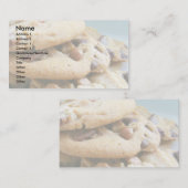 Cartes de visite 002 de biscuit (Devant / Derrière)