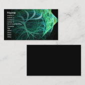 Cartes de visite _12 de fractale (Devant / Derrière)