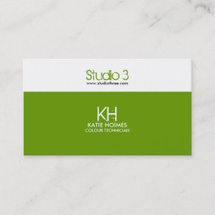 Cartes de visite - 2 modernes horizontaux