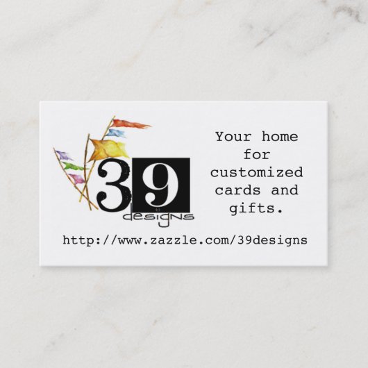cartes de visite 39designs (Devant)
