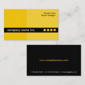 Cartes de visite - 3 modernes (Devant / Derrière)