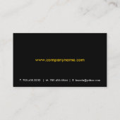 Cartes de visite - 3 modernes (Dos)