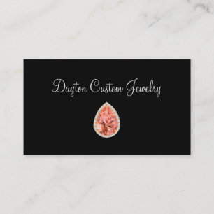 Cartes de visite à bijoux personnalisés