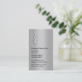 Cartes de visite à la mode (Debout devant)