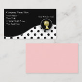 Cartes de visite à la mode de coiffeur (Devant / Derrière)