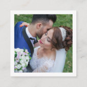 Cartes de visite à la mode modernes de (Dos)