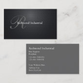 Cartes de visite à monogramme (Devant / Derrière)