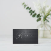 Cartes de visite à monogramme (Debout devant)