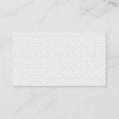 Cartes de visite à texture de lin de luxe (Devant)