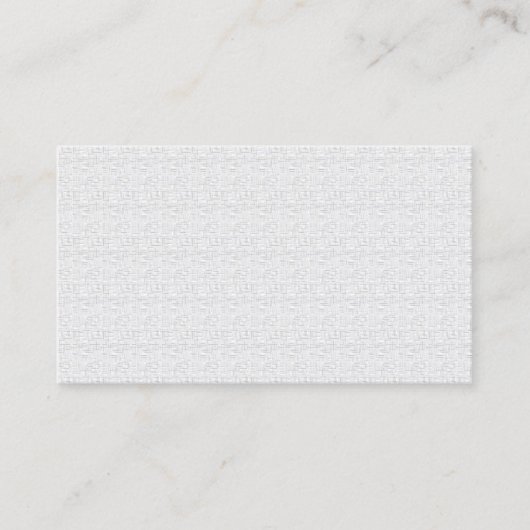 Cartes de visite à texture de lin de luxe (Devant)