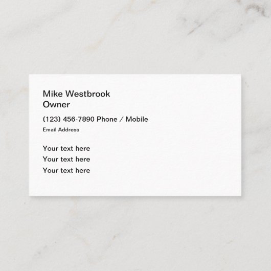 Cartes de visite à thème Cool Modern Glow Automoti (Dos)