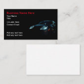 Cartes de visite à thème de l'automobile la plus f (Devant / Derrière)
